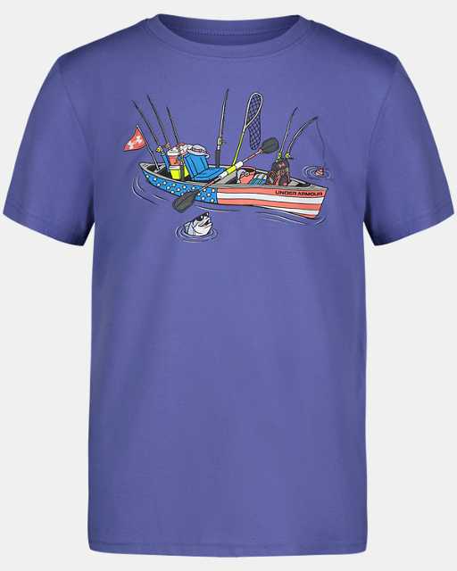 T-shirt UA Canoe Americana pour enfants
